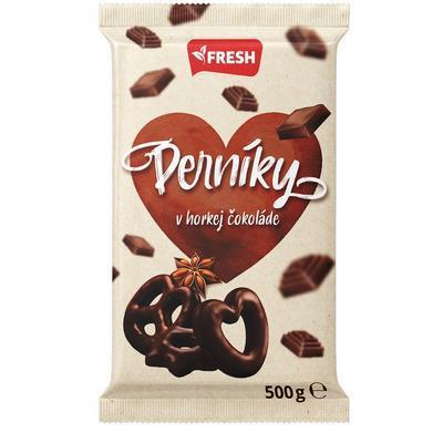 PERNÍKY V HORKEJ ČOKOLÁDE 500g FRESH