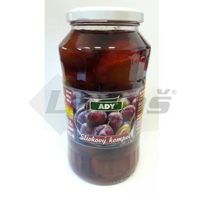 KOMPÓT SLIVKY 720ml 660g / PP 400g ADY