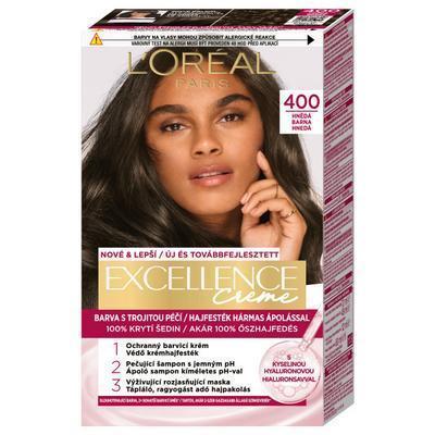 FARBA NA VLASY EXCELLENCE DARK 400 TRUE BROWN HNEDÁ