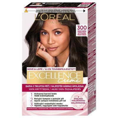 FARBA NA VLASY EXCELLENCE DARK 300 TRUE DARK BROWN TMAVOHNEDÁ