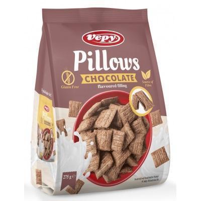 CEREÁL. VANKÚŠIKY ČOKOLÁDA 275g VEPY BEZLEP