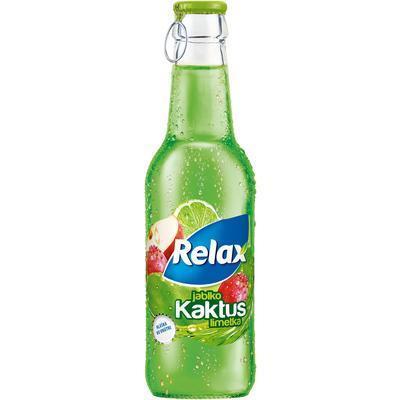 NÁPOJ KAKTUS 0.25l VIEČKO RELAX SKLO