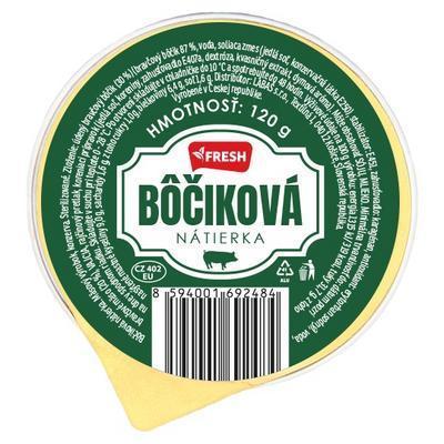 PAŠTÉTA BÔČIKOVÁ NÁTIERKA 120g FRESH