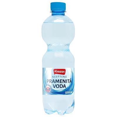 VODA PRAMENITÁ NESÝTENÁ 0.5l PET FRESH VRATNÝ OBAL