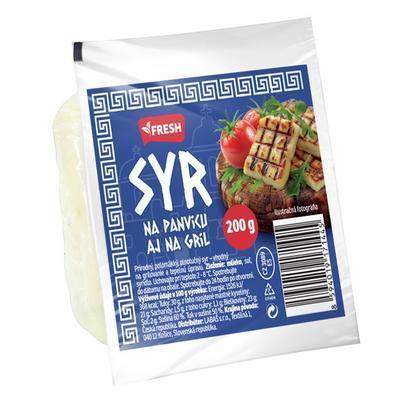 SYR NA PANVICU AJ NA GRIL 200g FRESH záruka 28.11.25