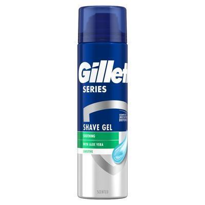 GÉL NA HOLENIE GILLETTE CITLIVÁ POKOŽ. 200ml PÁNSKY