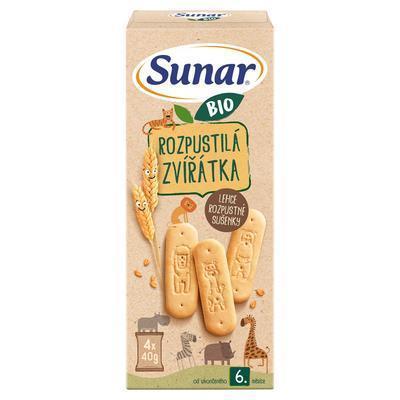 SUŠIENKY BIO ROZPUSTNÉ ZVIERATKÁ 160g SUNAR