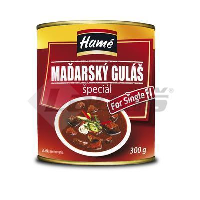 HOTOVÉ JEDLO GULÁŠ MAĎARSKÝ 300g HAMÉ