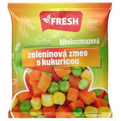 MRAZENÁ ZMES ZELENINOVÁ S KUKURICOU 300g FRESH