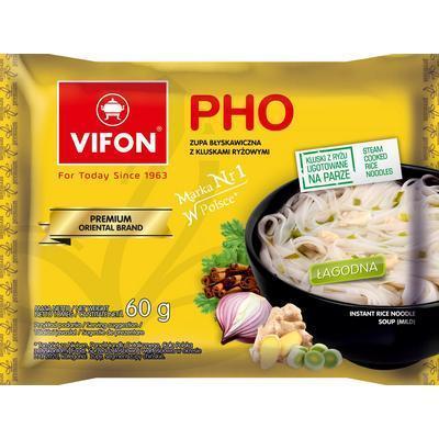 POLIEVKA INSTANTNÁ JEMNÁ RYŽOVÉ CEST. 60g PHO VIFON