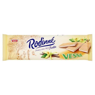 OBLÁTKY VESNA RODINNÉ MLIEČ. NÁPLŇ 130g SEDITA