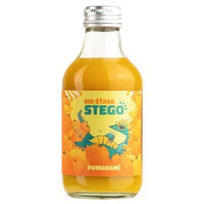 ŠŤAVA BIO 100% POMARANČ 0.2l STEGO