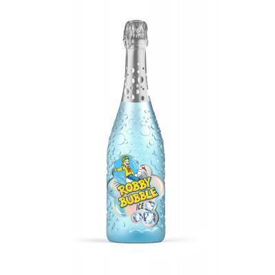ŠAMPANSKÉ DETSKÉ ROBBY BUBBLE PREMIUM ICE BLUE 0.75l