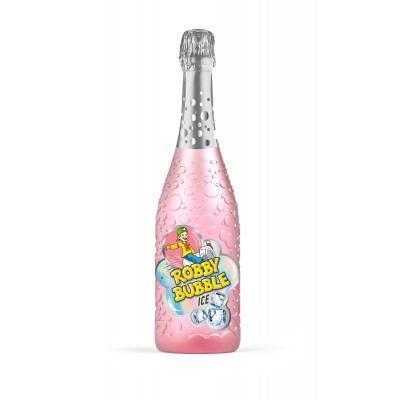 ŠAMPANSKÉ DETSKÉ ROBBY BUBBLE PREMIUM ICE PINK 0.75l