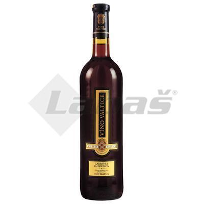 VÍNO CABERNET SAUVIGNON 0.75l VALTICE ČERVENÉ SUCHÉ
