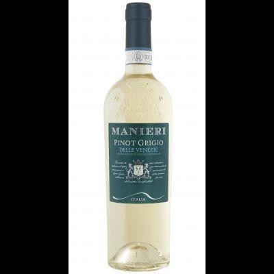 VÍNO PINOT GRIGIO DELLE VENEZIE 0.75l BIELE SUCHÉ PRÍVLASTKOVÉ MANIERI