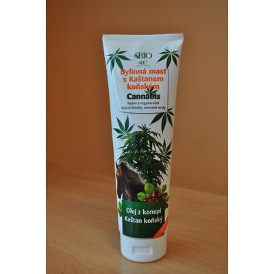 KRÉM NA TELO BIO CANNABIS KONSKÝ BYLINNÝ 300ml BC TUBA
