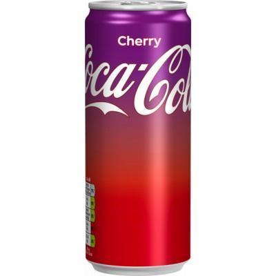 COCA COLA CHERRY 0.33l PLECH VRATNÝ OBAL