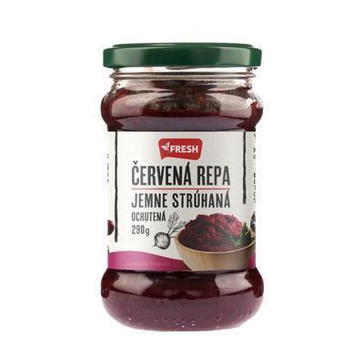 CVIKLA ČERVENÁ REPA 315ml 290g JEMNE STRÚHANÁ OCHUTENÁ FRESH