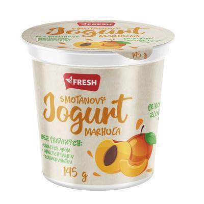 JOGURT SMOTANOVÝ MARHUĽA 145g FRESH