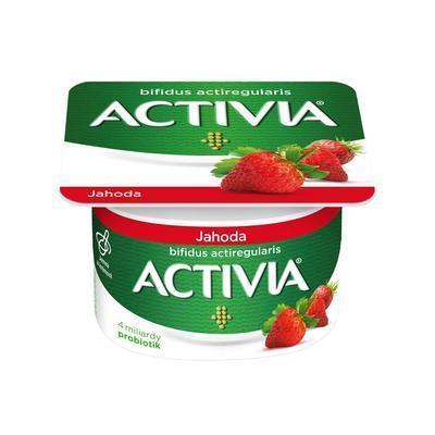 JOGURT ACTIVIA JAHODA 120g DANONE