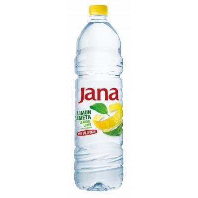 VODA MINERÁLNA JANA NEPERLIVÁ CITRÓN-LIMETKA 1.5l PET VRATNÝ OBAL