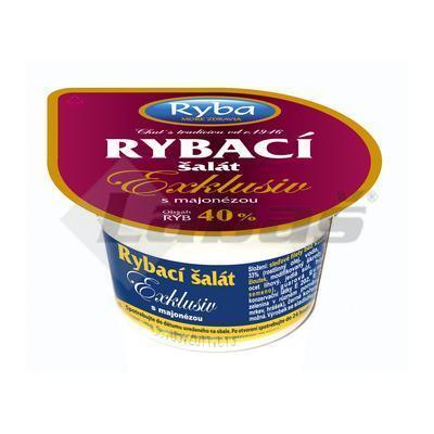 ŠALÁT RYBACÍ V MAJONÉZE EXKLUSIV 140g RYBA