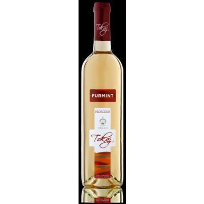 VÍNO FURMINT 0.75l AKOSTNÉ BIELE POLOSLADKÉ TOKAJ