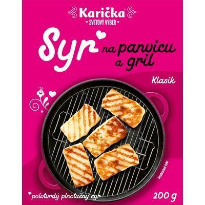 SYR KARIČKA NA GRIL TYPU HALLOUMI ČISTÝ 200g
