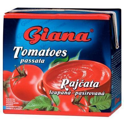 PARADAJKOVÉ PYRÉ PASÍROVANÉ 500g GIANA