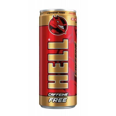 NÁPOJ ENERGETICKÝ HELL CAFFEINE FREE 0.25l PLECH VRATNÝ OBAL