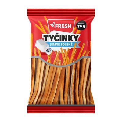 TYČINKY JEMNE SLANÉ 70g FRESH