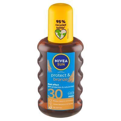OLEJ NA OPAĽOVANIE PROTECT&BRONZE OF30 200ml NIVEA SUN