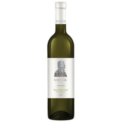 VÍNO RULANDSKÉ ŠEDÉ SELECTION 0.75l AKOSTNÉ BIELE SUCHÉ MATYŠÁK