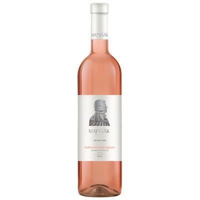 VÍNO CABERNET SAUVIGNON ROSÉ SELECTION 0.75l AKOSTNÉ RUŽOVÉ SUCHÉ MATYŠÁK