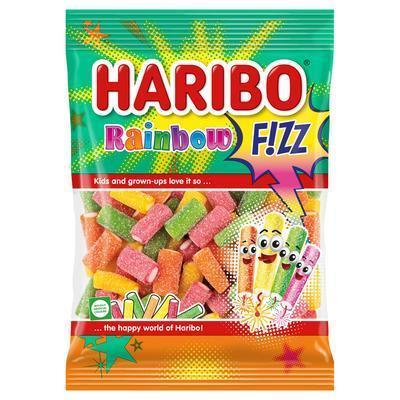 CUKRÍKY RAINBOW FIZZ 85g HARIBO