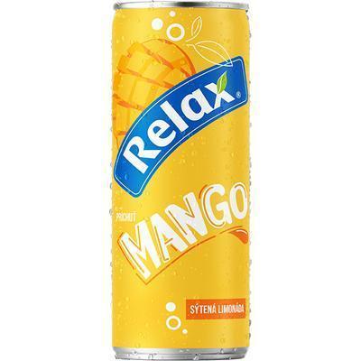 NÁPOJ MANGO 0.33l RELAX PLECH VRATNÝ OBAL