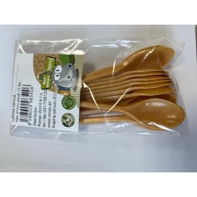 LYŽIČKA KÁVOVÁ WPC ZNOVU POUŽITEĽNÁ 12ks