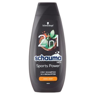 ŠAMPÓN SCHAUMA MEN SPORTS POWER 400ml