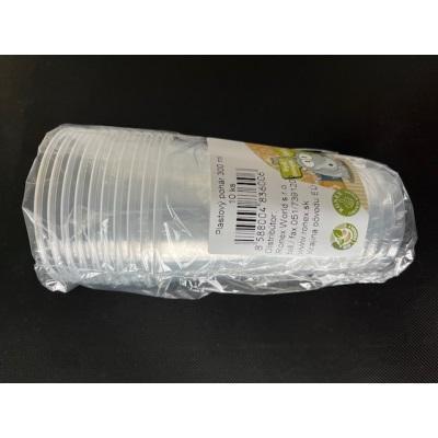 POHÁR PLASTOVÝ 0,3l 10ks RONEX