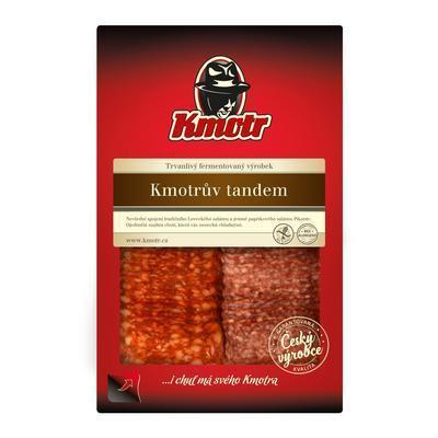 SALÁMA KMOTROV TANDEM KRÁJANÁ 75g OA KMOTR BEZLEP