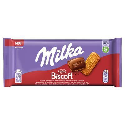 ČOKOLÁDA MILKA BISCOFF LOTUS 90g