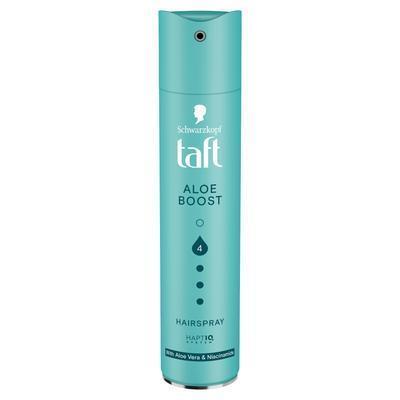 LAK NA VLASY TAFT ALOE BOOST SILNE TUŽ. 250ml ZELENÝ
