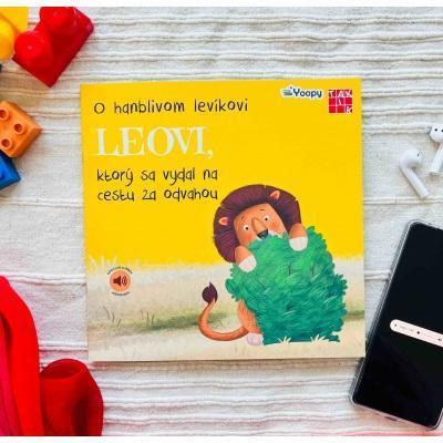 KNIŽKA O HANBLIVOM LEVÍKOVI LEOVI, KTORÝ SA VYDAL NA CESTU ZA ODVAHOU