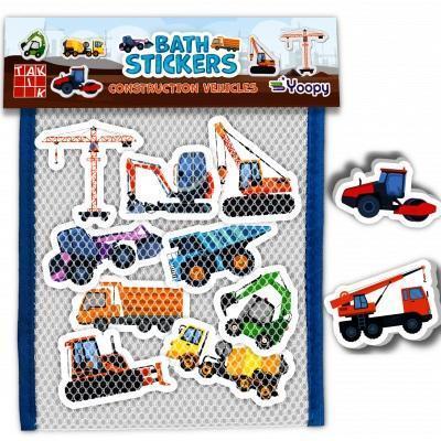 NÁLEPKY DO VANE - AUTÁ NA STAVBE