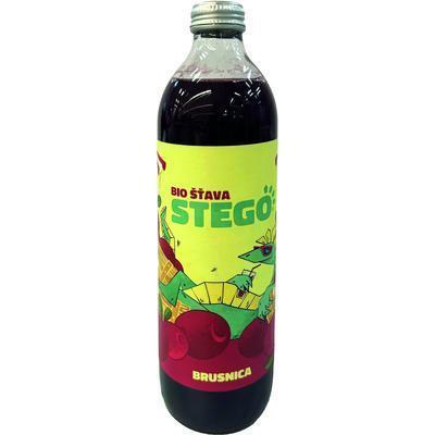 ŠŤAVA BIO 100% BRUSNICA 0.5l STEGO