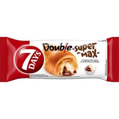 CROISSANT 7 DAYS DOUBLE SUPER MAX KAKAO&VANILKA 110g