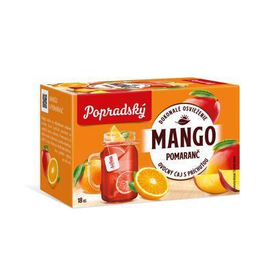 ČAJ OVOCNÝ MANGO POMARANČ 36g POPRAD