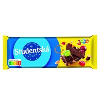 ČOKOLÁDA ŠTUDENTSKÁ PEČAŤ MLIEČNA S JOJO 90g