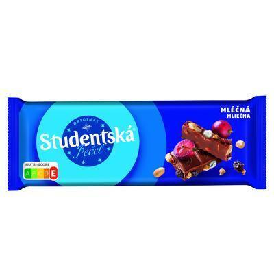 ČOKOLÁDA ŠTUDENTSKÁ PEČAŤ MLIEČNA 90g